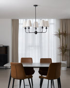 Tovara Fabric Chandelier-Moonnatur