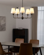 Tovara Fabric Chandelier-Moonnatur