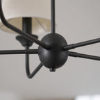 Tovara Fabric Chandelier-Moonnatur