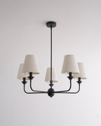 Tovara Fabric Chandelier-Moonnatur