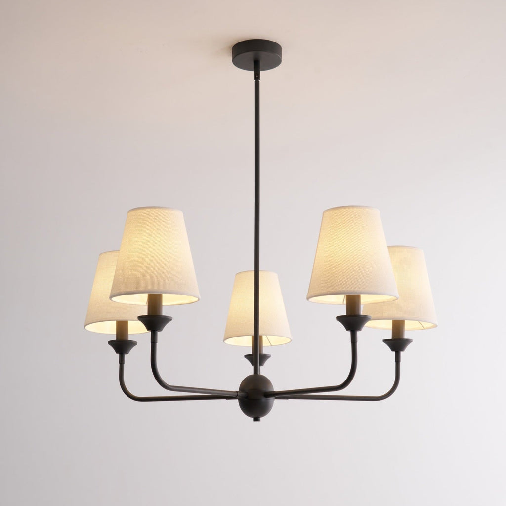 Tovara Fabric Chandelier-Moonnatur