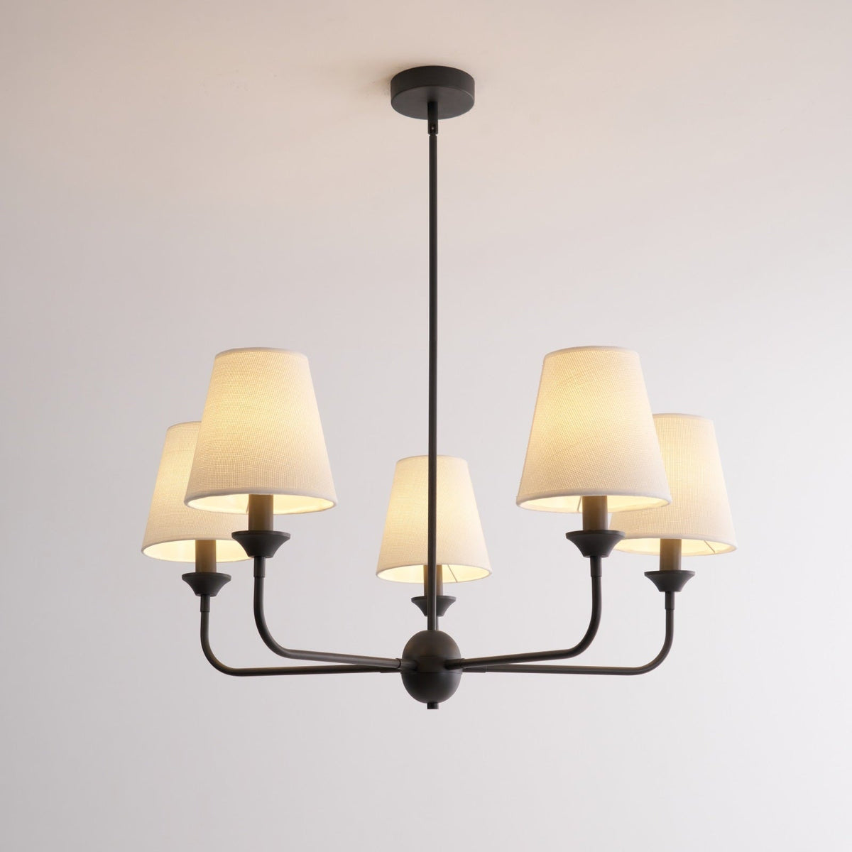 Tovara Fabric Chandelier-Moonnatur