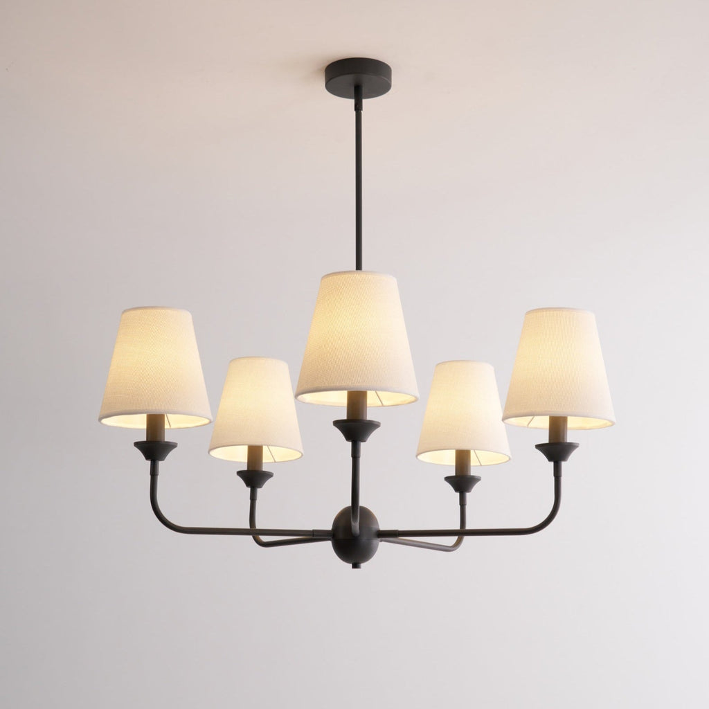 Tovara Fabric Chandelier-Moonnatur