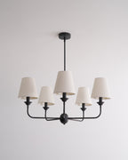 Tovara Fabric Chandelier-Moonnatur