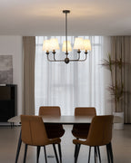 Tovara Fabric Chandelier-Moonnatur