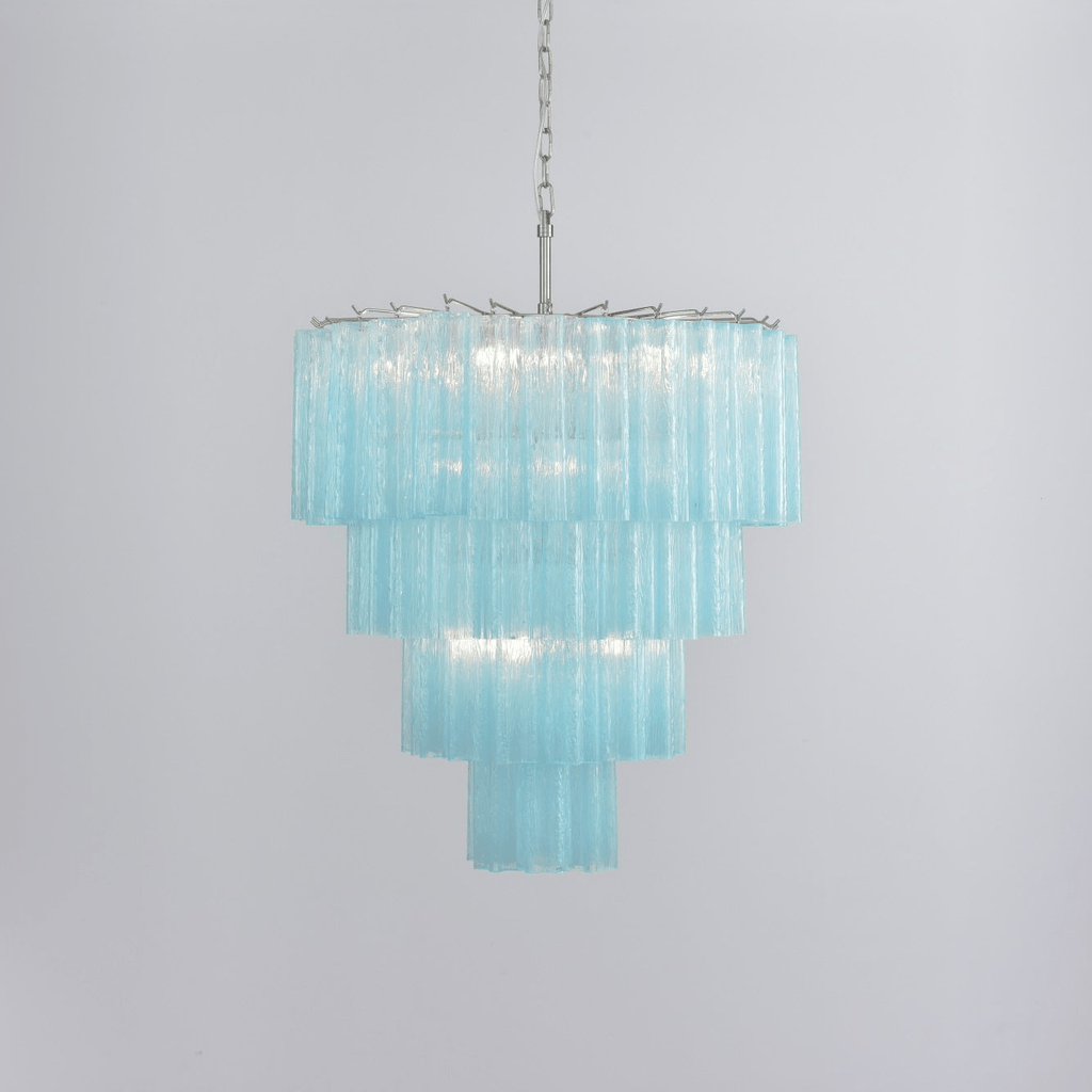 Norrelenna Glass Chandelier-Moonnatur