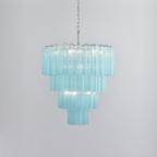 Norrelenna Glass Chandelier-Moonnatur