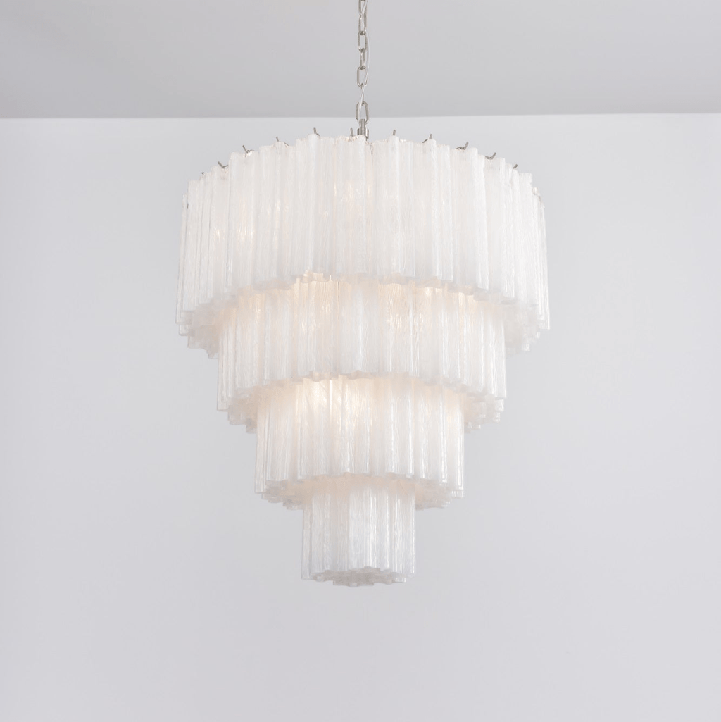 Norrelenna Glass Chandelier-Moonnatur