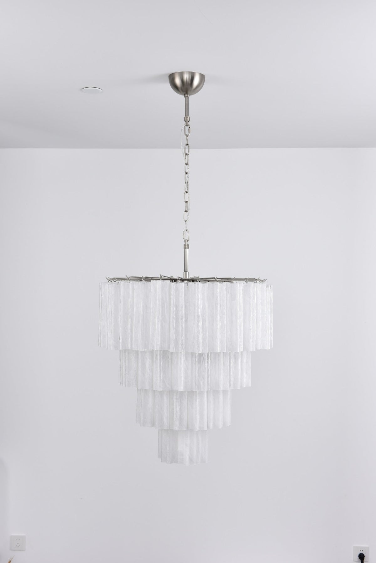 Norrelenna Glass Chandelier-Moonnatur