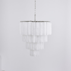 Norrelenna Glass Chandelier-Moonnatur