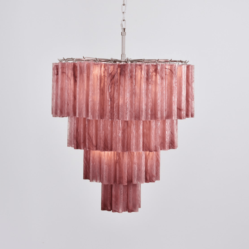 Norrelenna Glass Chandelier-Moonnatur