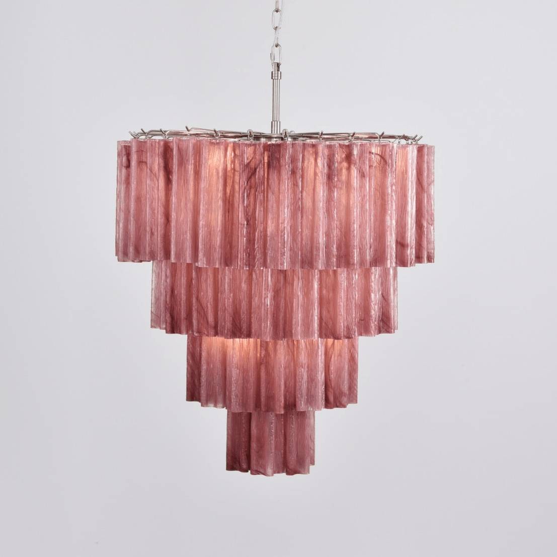Norrelenna Glass Chandelier-Moonnatur