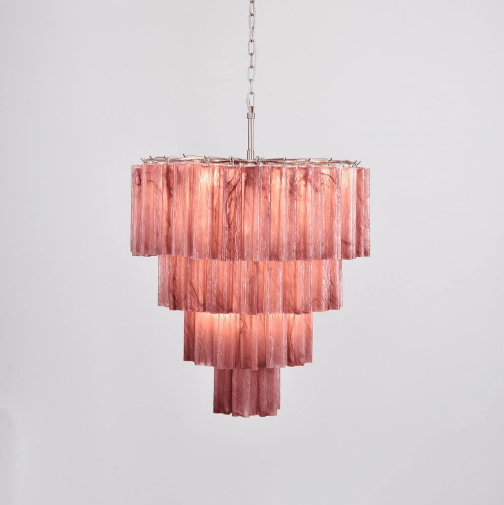 Norrelenna Glass Chandelier-Moonnatur