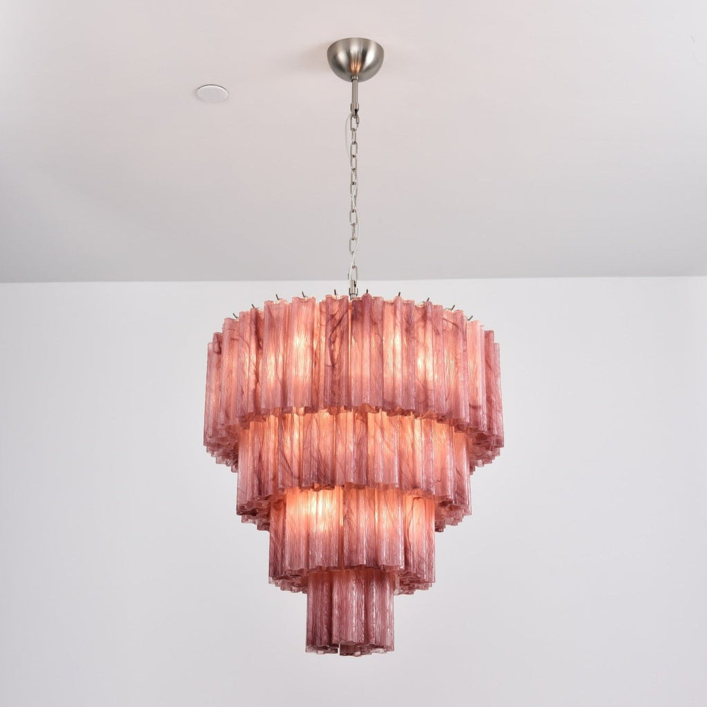 Norrelenna Glass Chandelier-Moonnatur