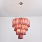 Norrelenna Glass Chandelier-Moonnatur
