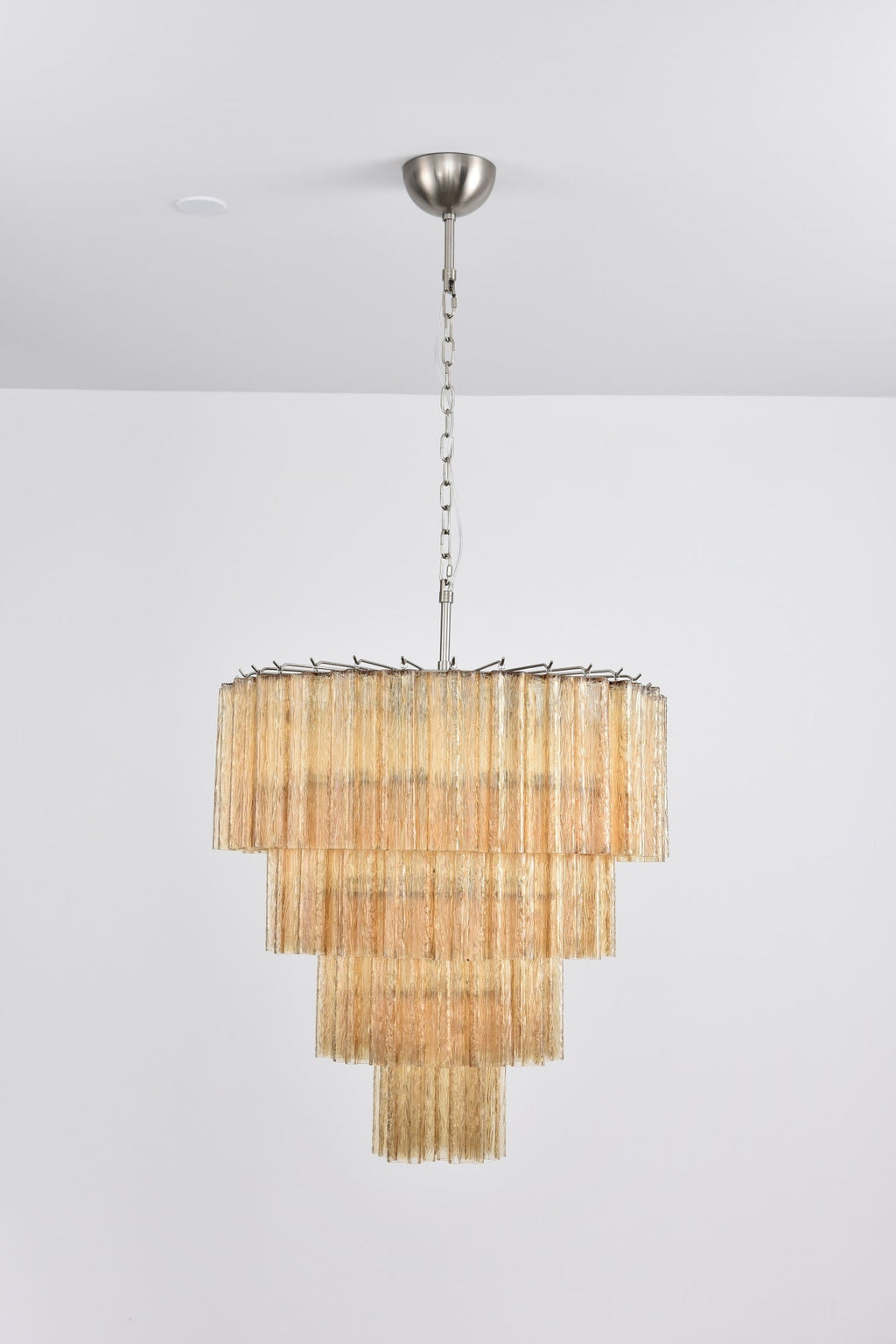 Norrelenna Glass Chandelier-Moonnatur