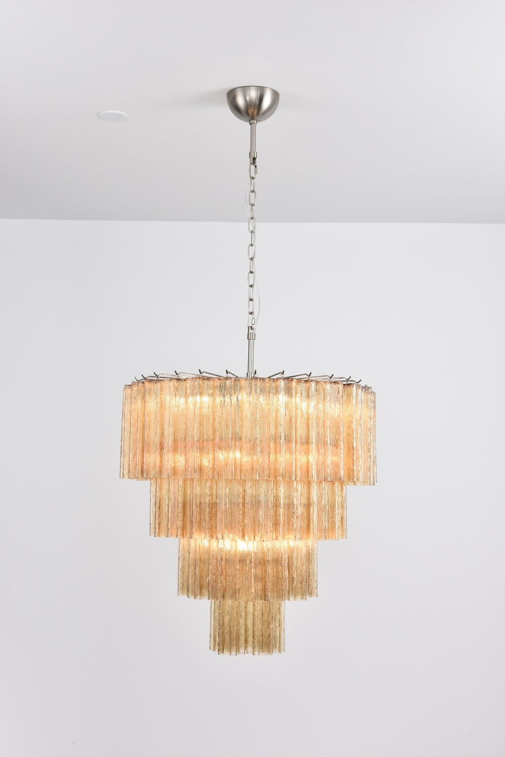 Norrelenna Glass Chandelier-Moonnatur