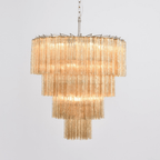 Norrelenna Glass Chandelier-Moonnatur