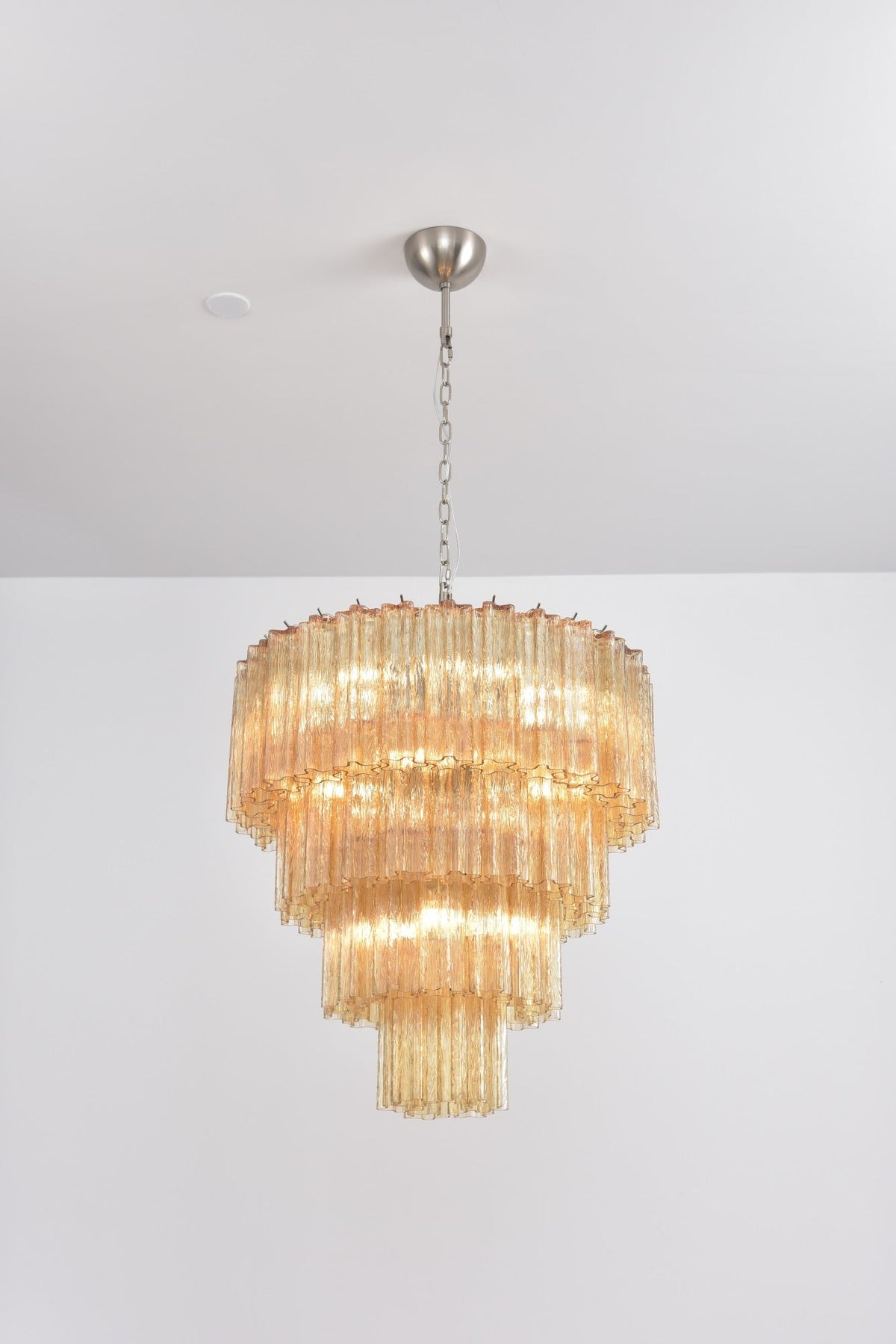 Norrelenna Glass Chandelier-Moonnatur