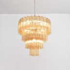 Norrelenna Glass Chandelier-Moonnatur