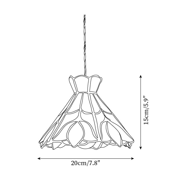 Orenford Glass Pendant Light-Moonnatur