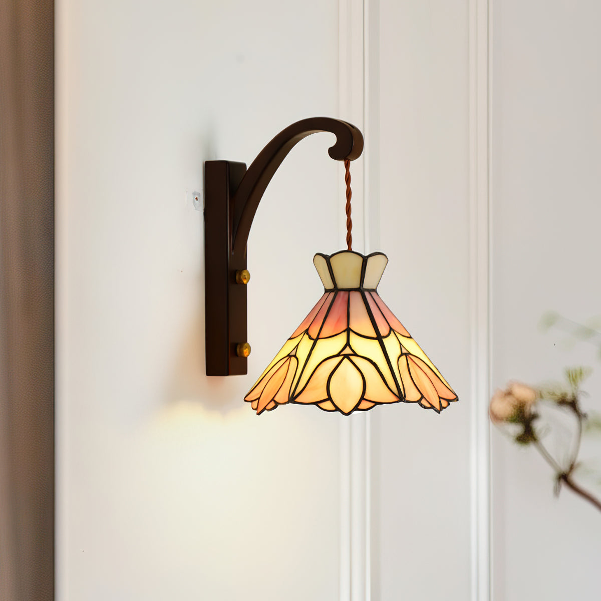 Marvenaria Glass Wall Light-Moonnatur