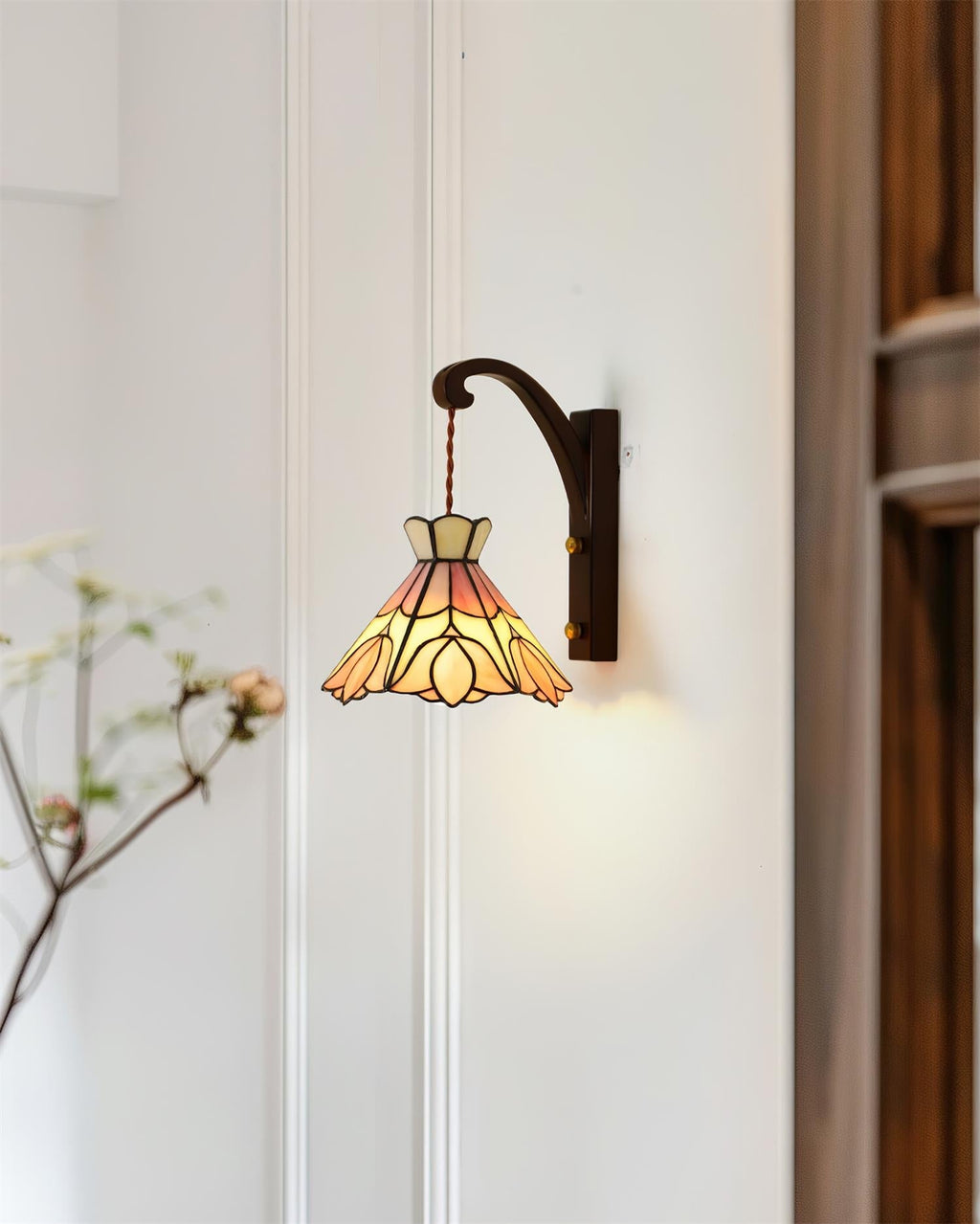 Marvenaria Glass Wall Light-Moonnatur