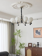 Rimara Wood Chandelier-Moonnatur