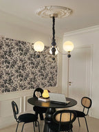 Rimara Wood Chandelier-Moonnatur