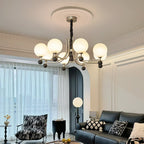 Rimara Wood Chandelier-Moonnatur