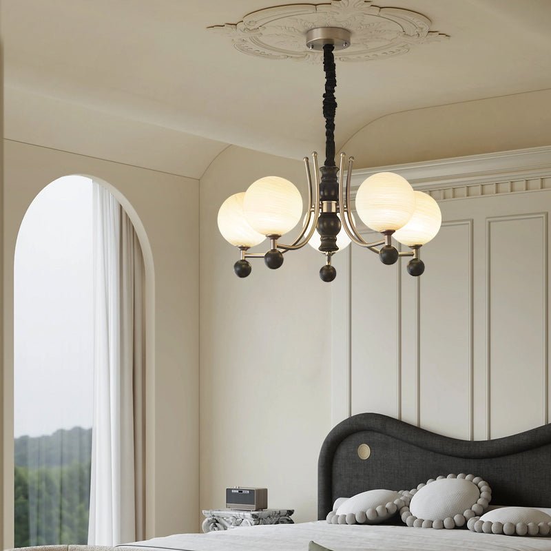 Rimara Wood Chandelier-Moonnatur