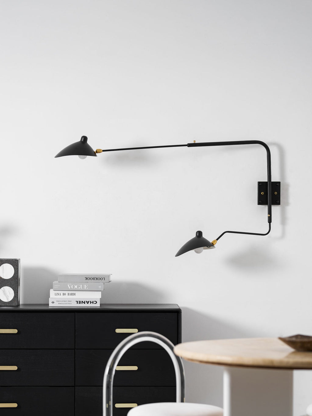Erdenella Aluminium Wall Light-Moonnatur