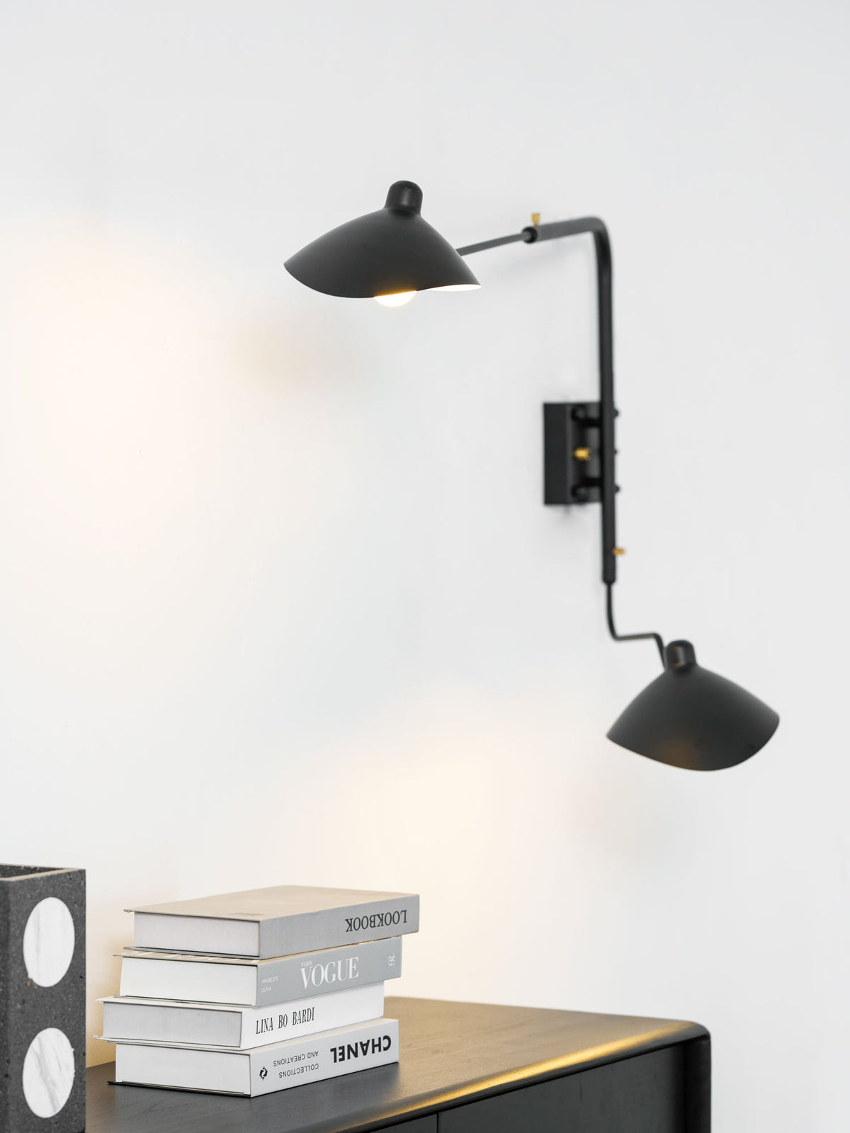 Erdenella Aluminium Wall Light-Moonnatur
