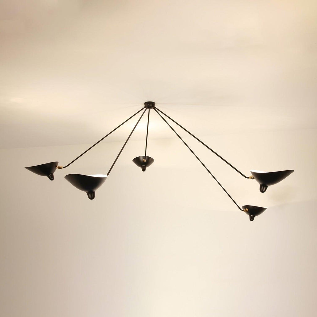 Everiel Aluminium Ceiling Light-Moonnatur