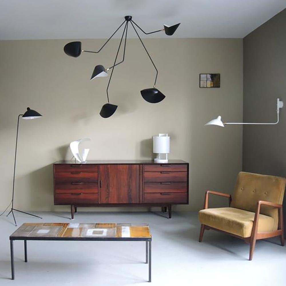Everiel Aluminium Ceiling Light-Moonnatur