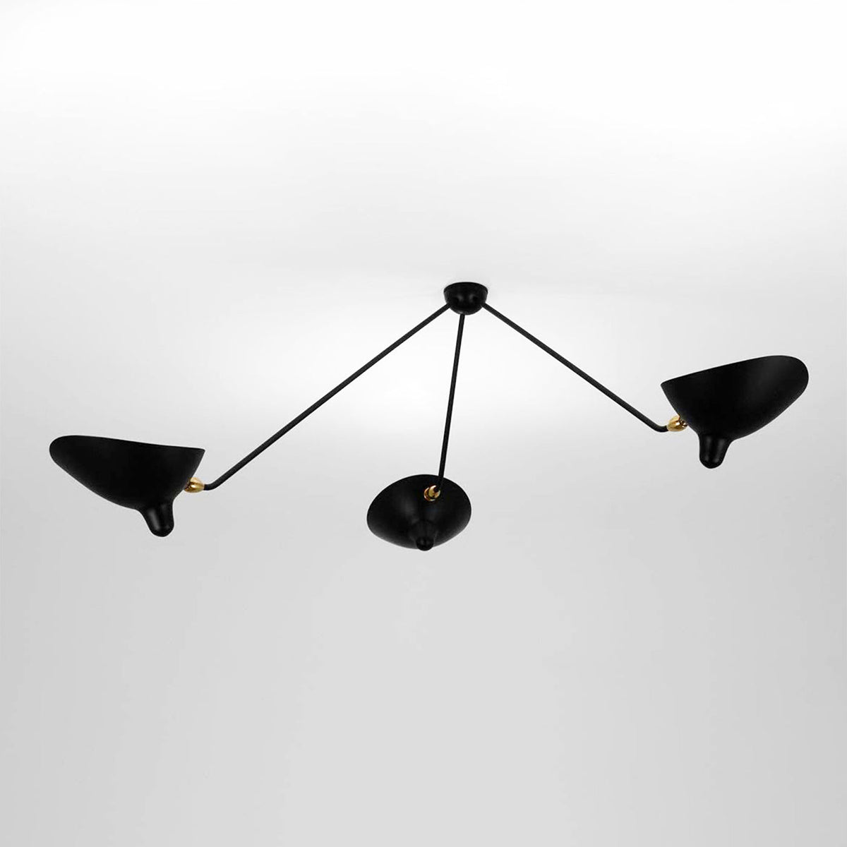 Everiel Aluminium Ceiling Light-Moonnatur