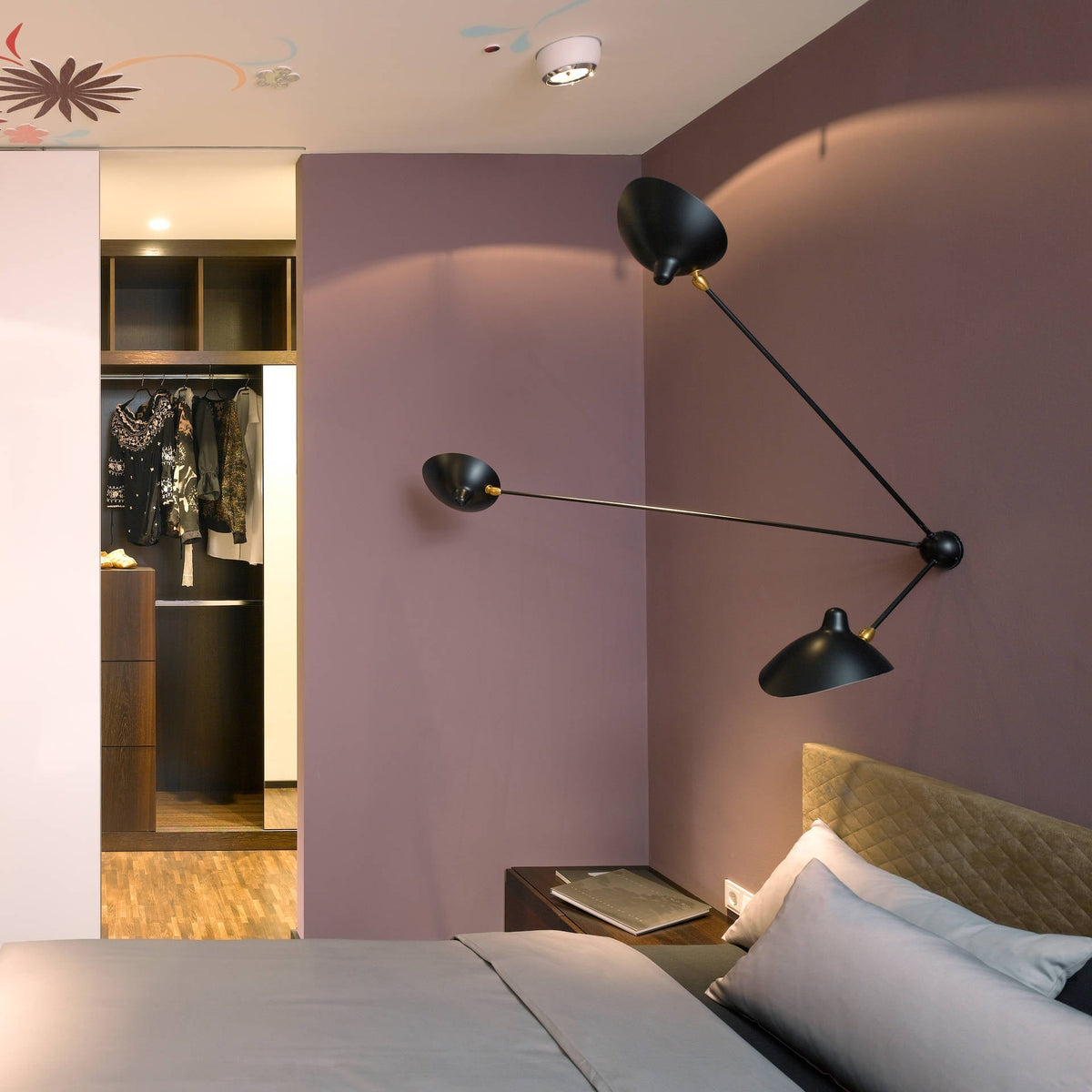 Everiel Aluminium Ceiling Light-Moonnatur