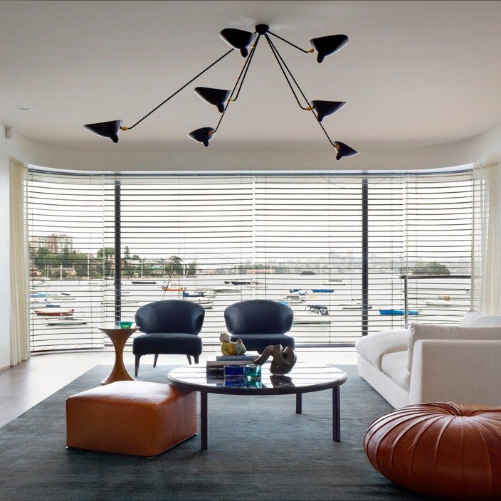 Everiel Aluminium Ceiling Light-Moonnatur