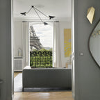 Everiel Aluminium Ceiling Light-Moonnatur