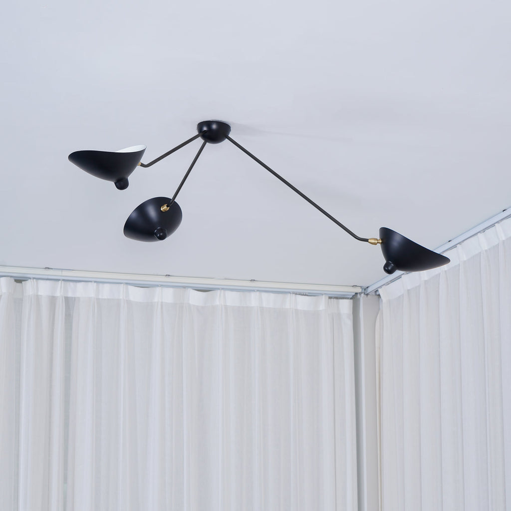 Everiel Aluminium Ceiling Light-Moonnatur