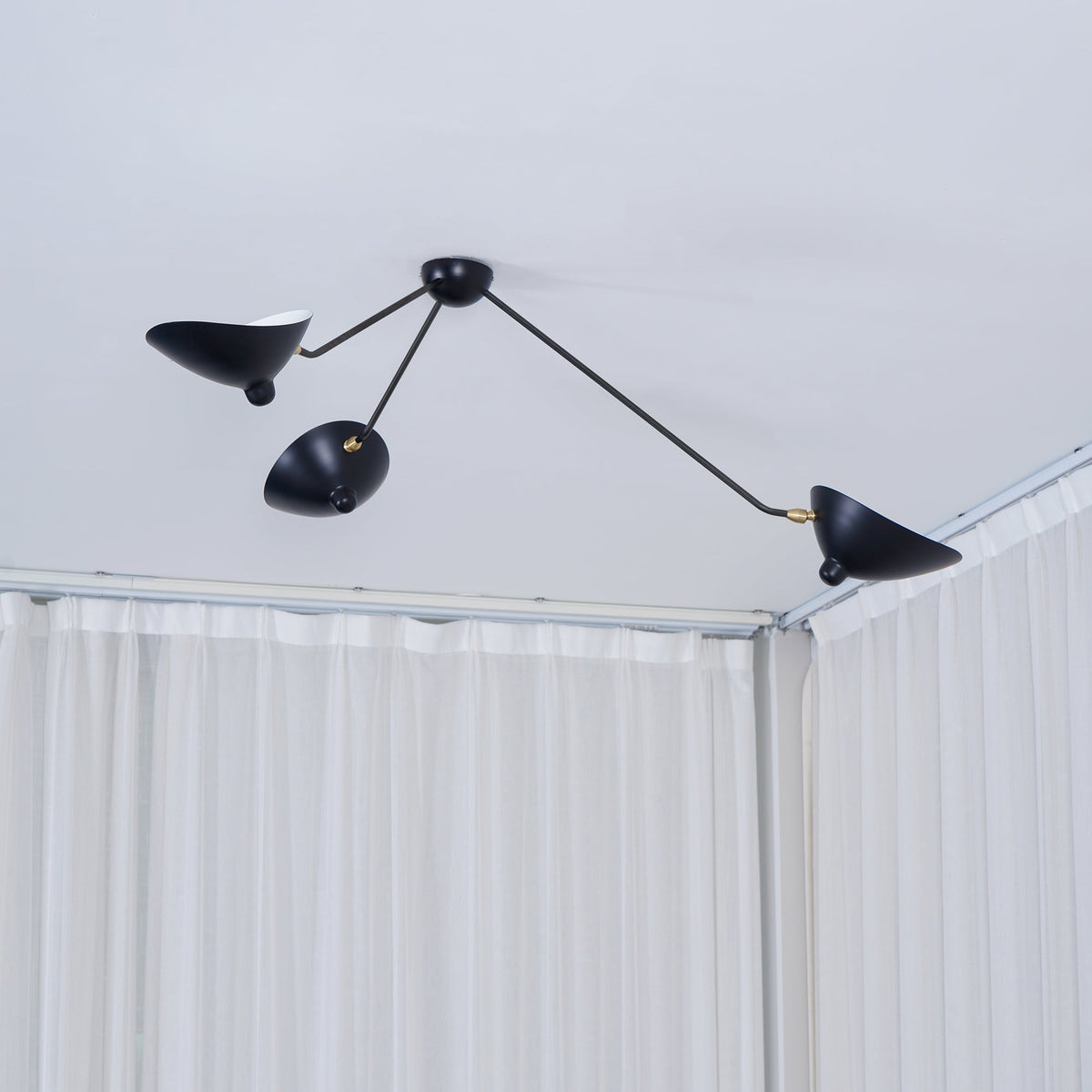 Everiel Aluminium Ceiling Light-Moonnatur
