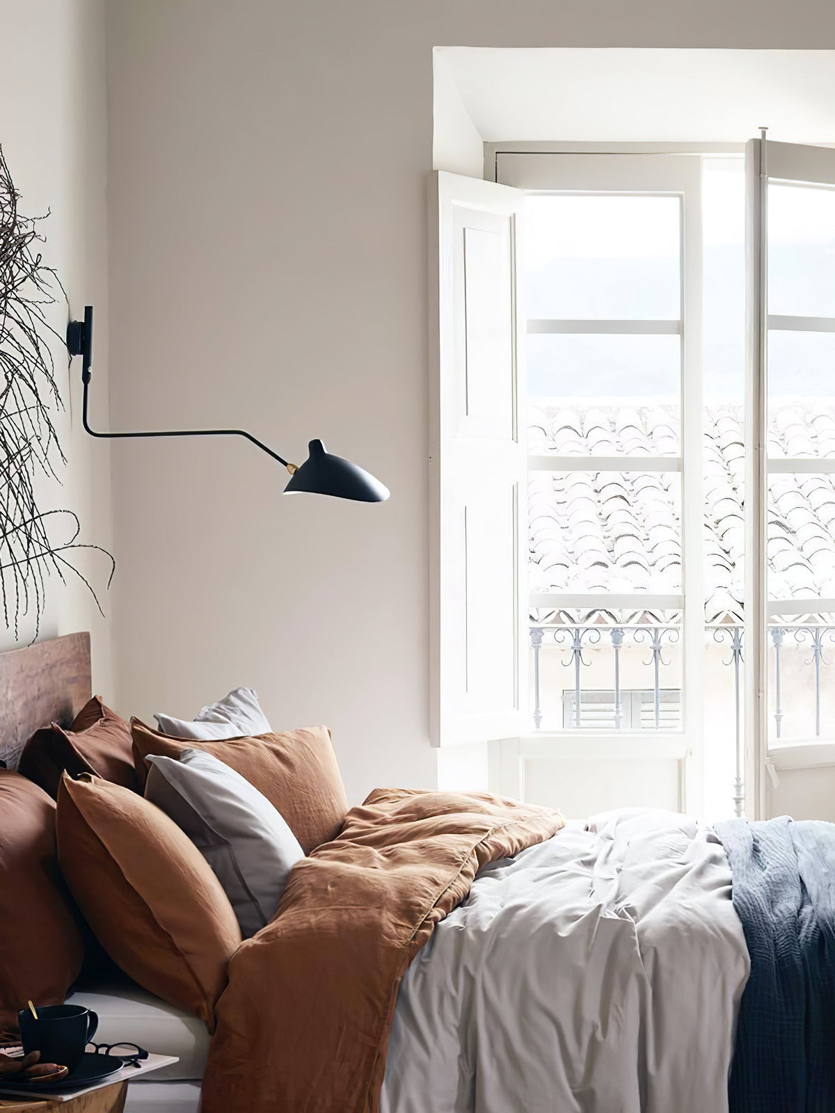 Erdenella Aluminium Wall Light-Moonnatur