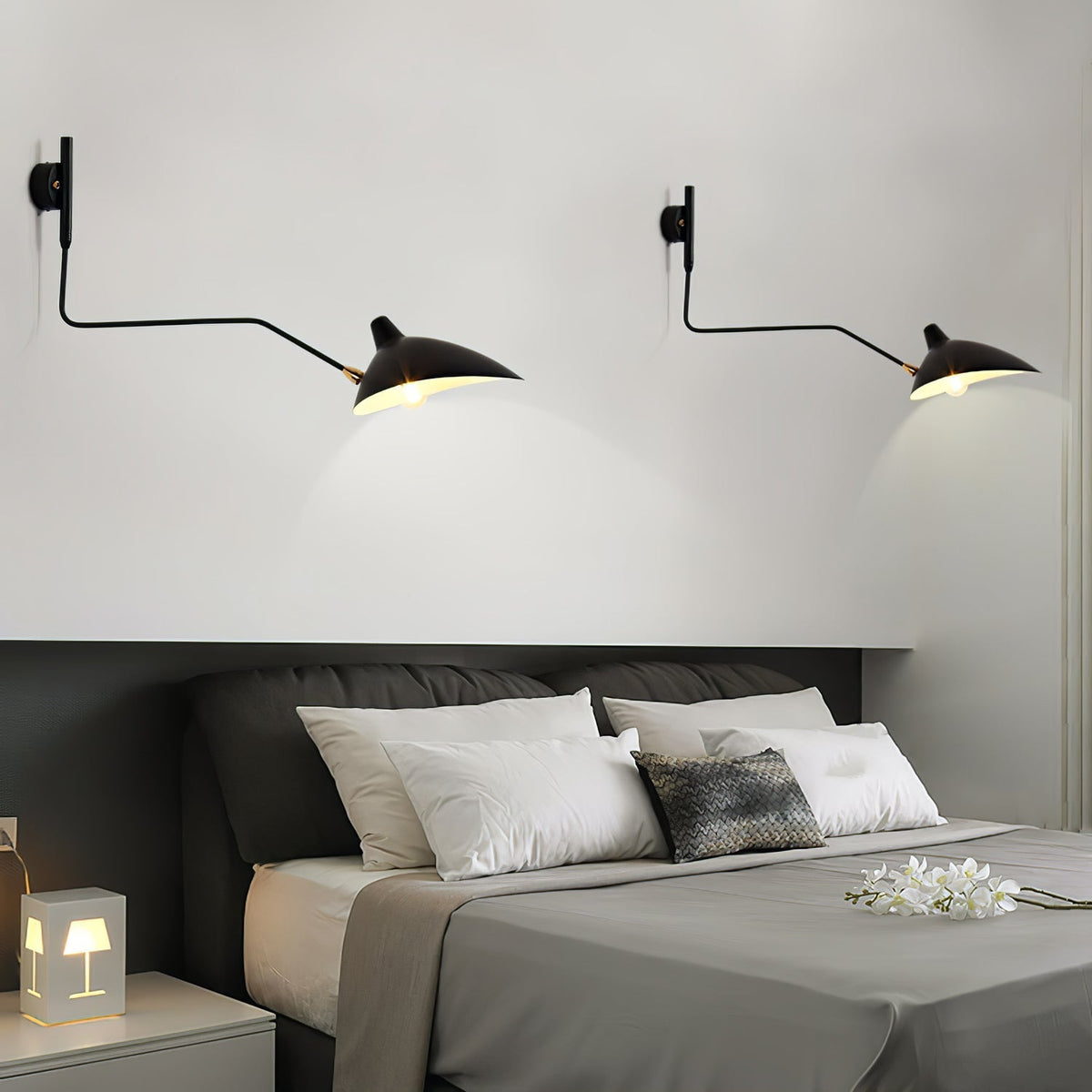Erdenella Aluminium Wall Light-Moonnatur
