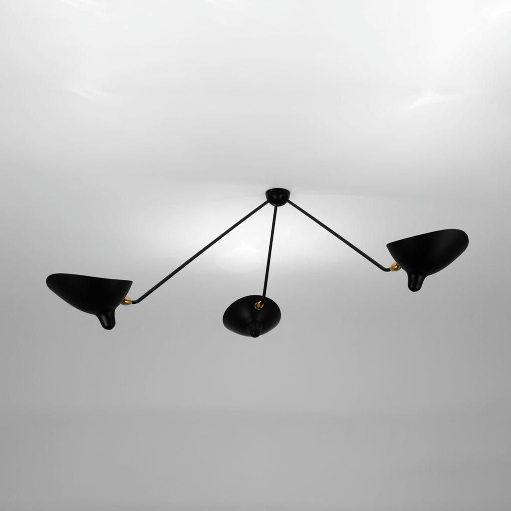 Everiel Aluminium Ceiling Light-Moonnatur
