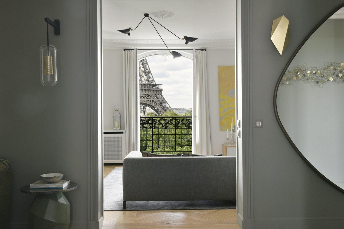 Everiel Aluminium Ceiling Light-Moonnatur
