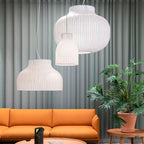 Brenenna Silk Pendant Light-Moonnatur