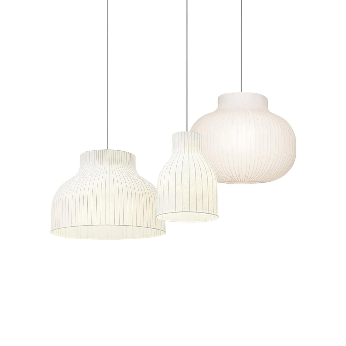 Brenenna Silk Pendant Light-Moonnatur