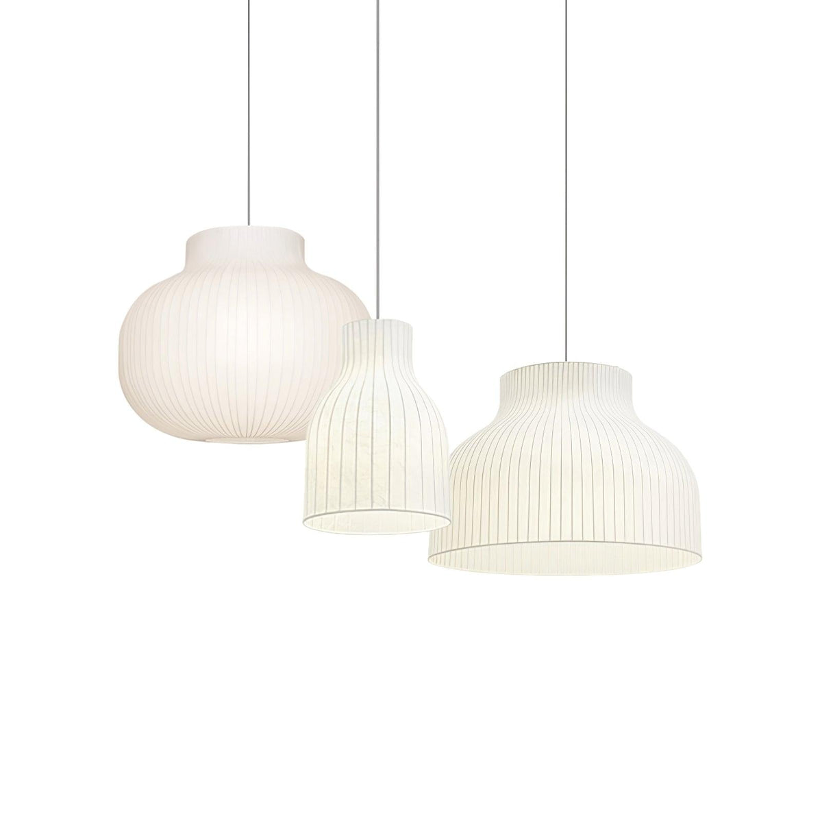 Brenenna Silk Pendant Light-Moonnatur
