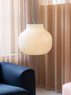 Brenenna Silk Pendant Light-Moonnatur
