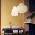 Brenenna Silk Pendant Light-Moonnatur